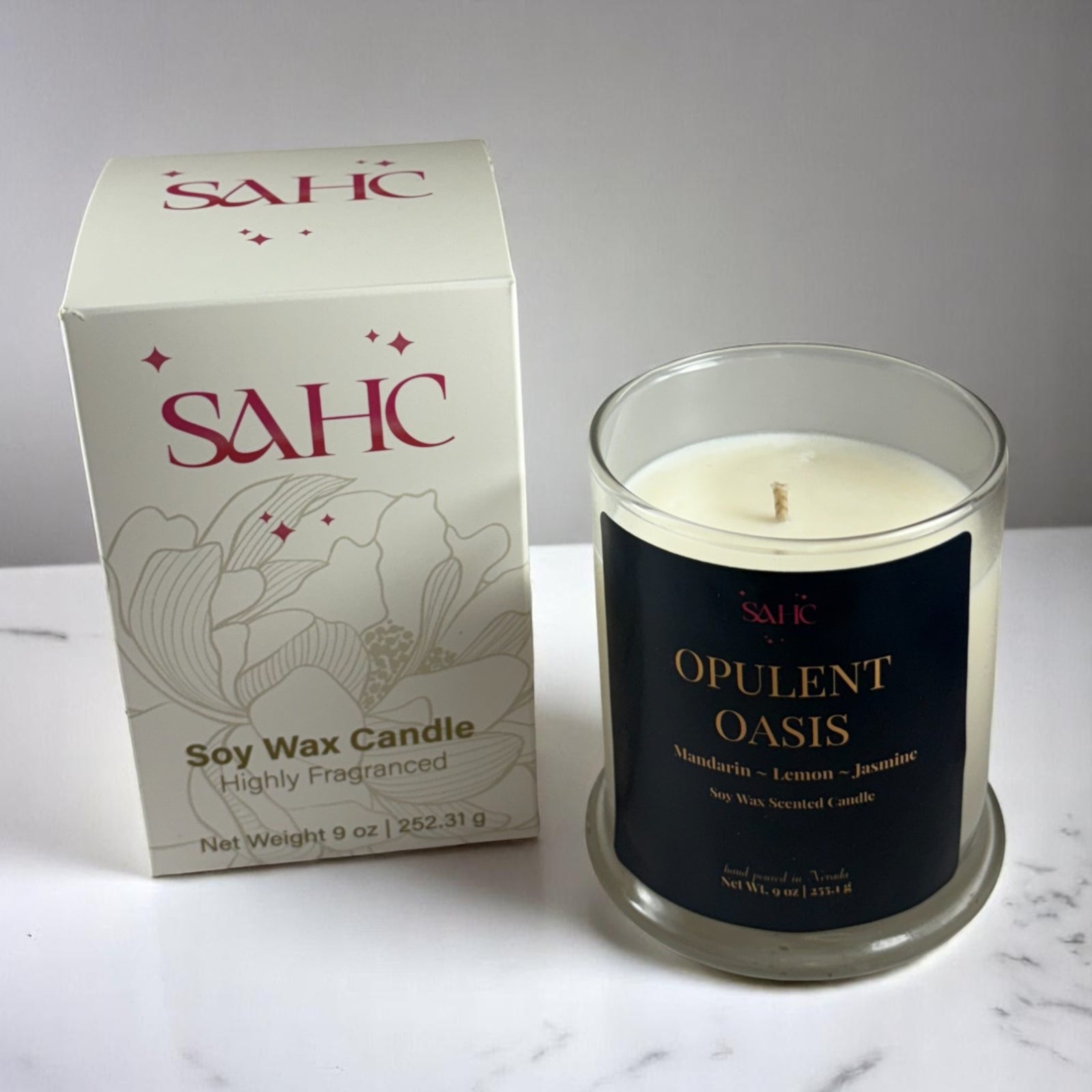 Opulent Oasis Scented Soy Candle