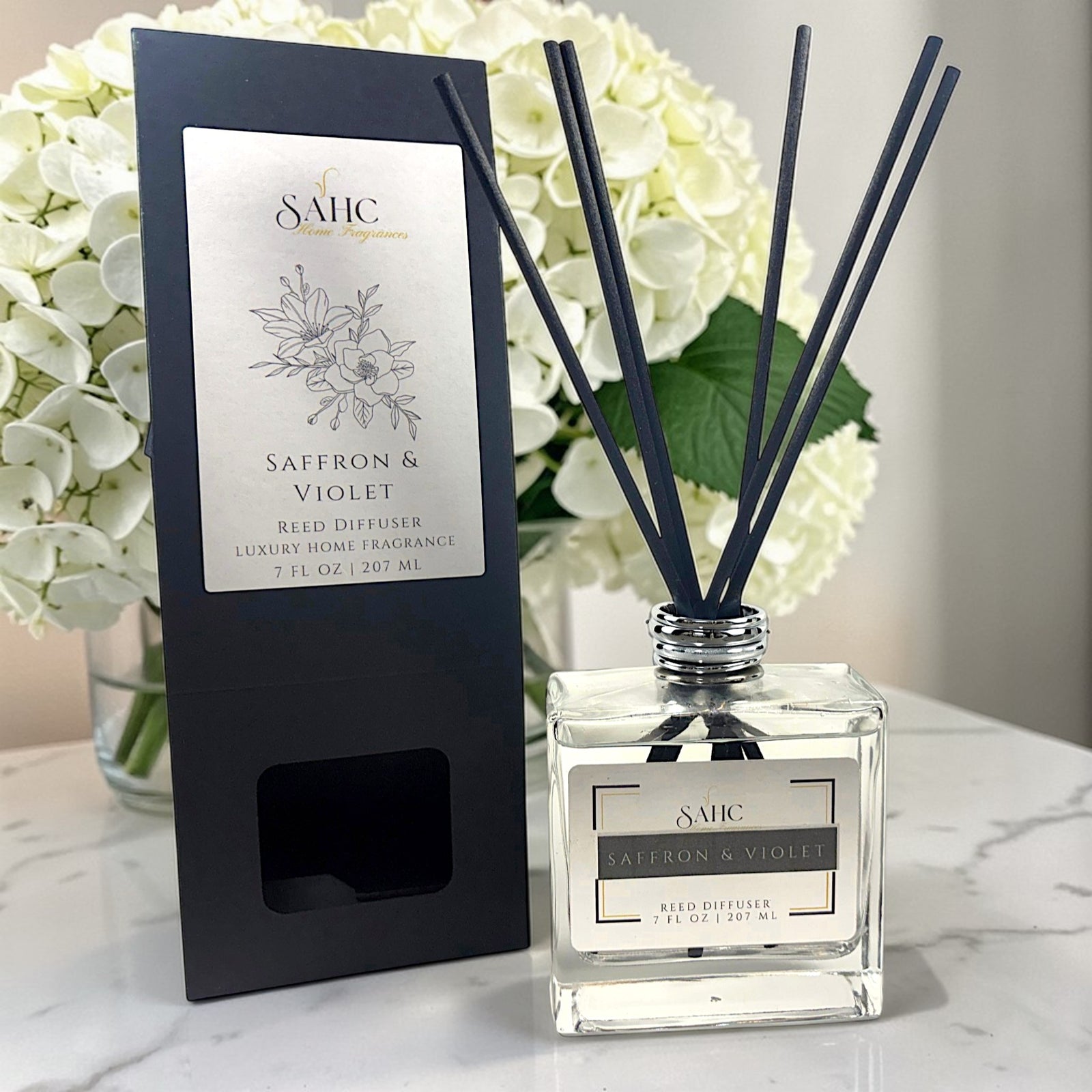 Saffron & Violet | Reed Diffuser