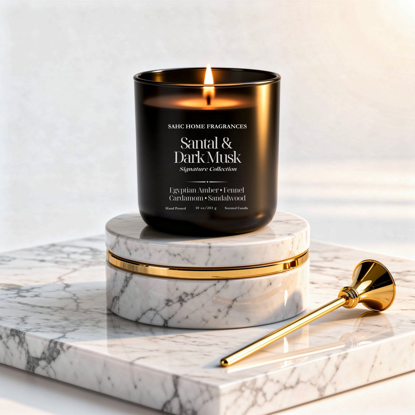 Santal & Dark Musk | Luxury Fragrance Candle