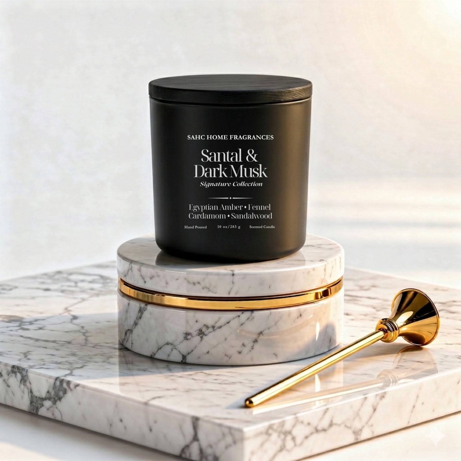 Santal & Dark Musk | Luxury Fragrance Candle