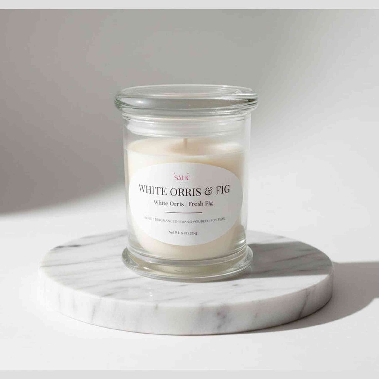White Orris & Fig | Hand-Poured Candle