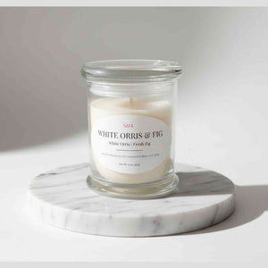 White Orris & Fig | Hand-Poured Candle