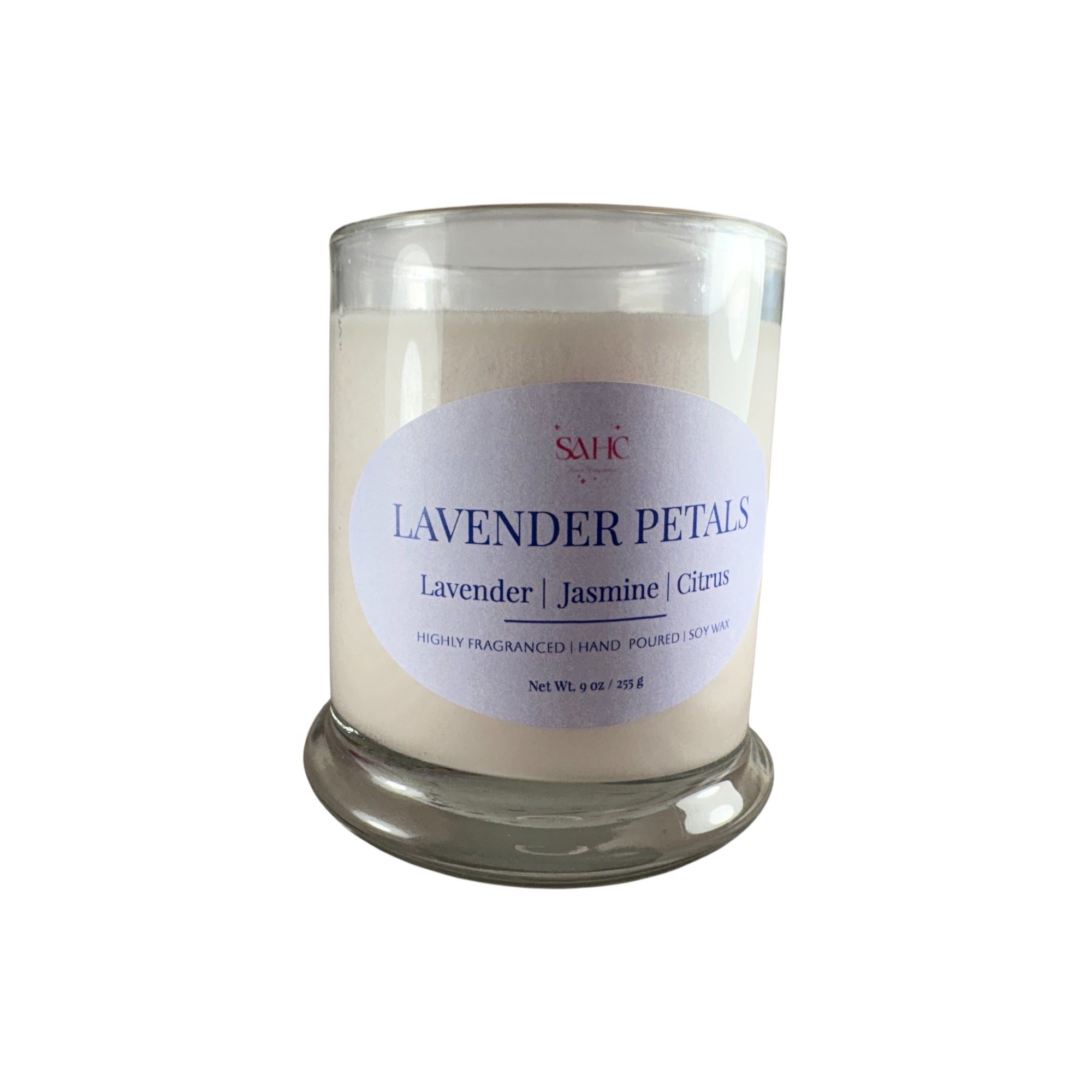 Lavender Petals Scented Soy Candle