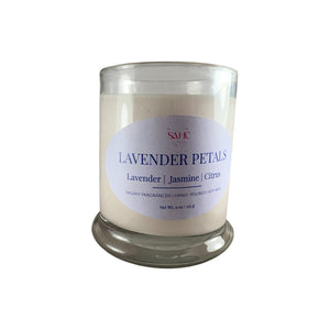 Lavender Petals Scented Soy Candle