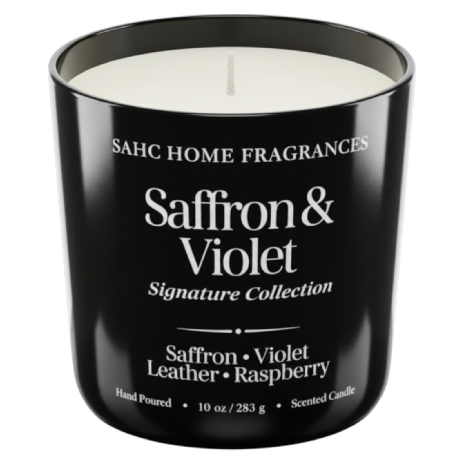Saffron & Violet | Hand-Poured Candle
