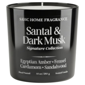 Santal & Dark Musk | Hand-Poured Candle