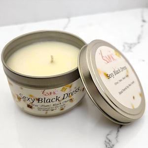 Enchanting Fragrance - Sexy Black Dress Soy Wax Candle