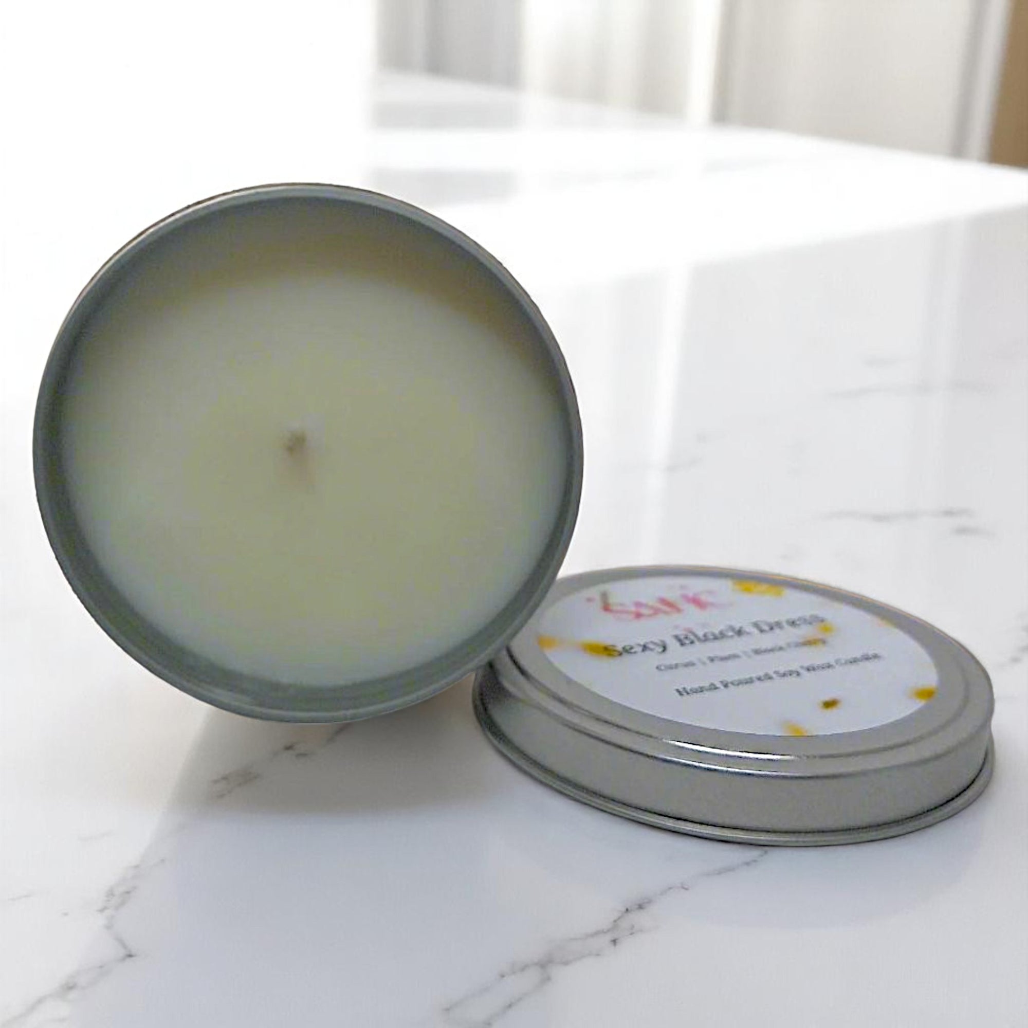 Enchanting Fragrance - Sexy Black Dress Soy Wax Candle
