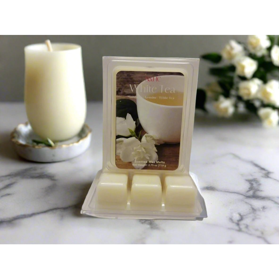 Private Label - White Tea Scented Wax Melts- Pack of 100