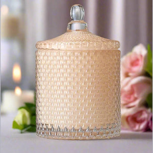 Elegant Glass Candle - Luxe Shell