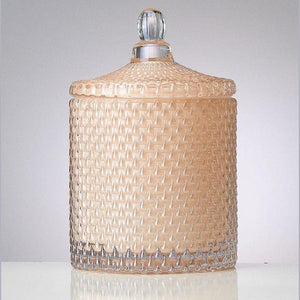 Elegant Glass Candle - Luxe Shell
